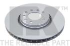 2x Brake Discs Pair Vented fits VAUXHALL CORSA D, E 1.6 Front 2006 on 308mm Set