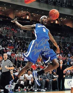 WILL BARTON signed 8x10 photo PSA/DNA Memphis Tigers Autographed - Picture 1 of 1