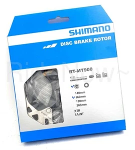 Rotor de freno de disco para bicicleta de montaña Shimano XTR/SAINT, ICE Tech MTB RT-MT900 160 mm - Imagen 1 de 8