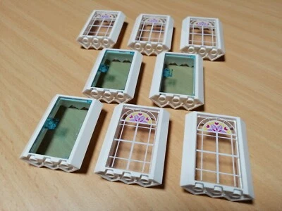 LEGO Sortiment Eckfenster Türen weiß / Fenster Creator LEGO FRIENDS - Bild 1 von 4