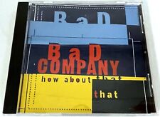 Bad Company How About That CD Promotional Promo Two Versions 1992 Atco Records