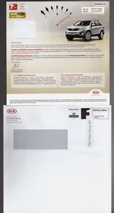 Kia Sorento 2012 UK Market Launch Introduction Letter Single Sheet Brochure - Picture 1 of 1