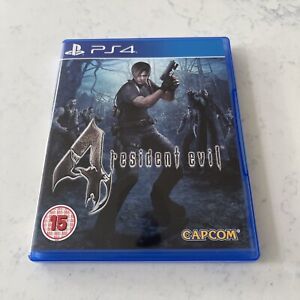 Resident Evil 4 (Sony PlayStation 4, 2016) Very Good Condition
