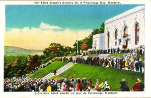 Postal de colección sin publicar Día de la Peregrinación del Oratorio de San José Montreal Canadá - Imagen 1 de 2