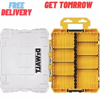 Tool Box, Tough Case Organizer, Medium, 8-Compartments, for Small Tools and Acce - Image 1 of 4