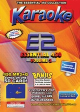 Karaoke Chartbuster Essential 450 Songs SD-Card Vol-2 Country,Standars,R&B,Rock
