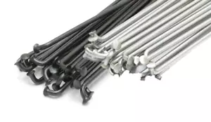 Sapim Leader Spokes 2.0 Black or Silver 178-302mm, 100pcs - Picture 1 of 7