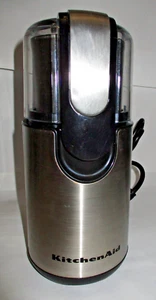 KitchenAid Coffee Bean Grinder Spices Stainless Steel Black Onyx - Picture 1 of 13