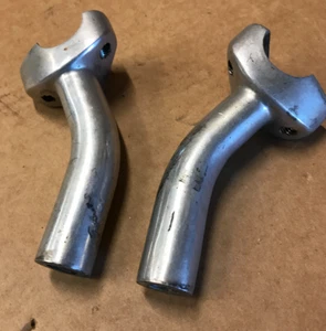 Used 1" Aluminum Risers Set For 1" Harley Handle Bars Custom Chopper (U-298 - Picture 1 of 6