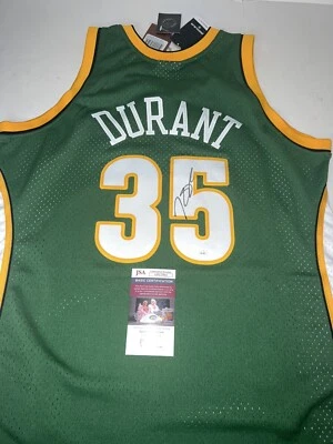 Kevin Durant Autographed Seattle Sonics Mitchell & Ness Signed Jersey - JSA COA - Image 1 of 4