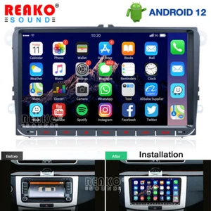 Car Stereo Radio GPS Head Unit Carplay For VW Jetta Golf MK5/6 GTI Amarok Polo - Picture 1 of 19