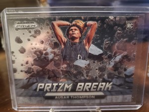 Ausar Thompson 2023-24 Prizm Draft Picks RC Prizm Break #11 Fresh Pull NBA