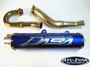 DASA Racing Complete Exhaust Yamaha Raptor 700 2015-2024 RA-50158-01 BLUE - Picture 1 of 1