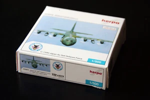 HERPA WINGS 1:500 · LOCKHEED C-130H JAPAN ASDF 1:500 DIECAST MODEL - Picture 1 of 2