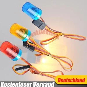 RC LED Warnleuchte Rundumleuchte Rundumlicht Lampe 5x LED Aluhalterung RC Auto - Bild 1 von 17
