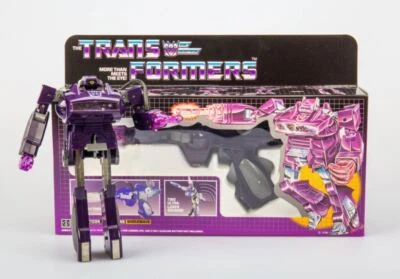TRANSFORMER Toy G1 Reissue Shockwave  New With Box Free Shipping - Image 1 of 4