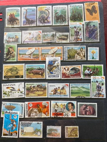 TANZANIA STAMPS - VARIOUS LOT - USED Cover
