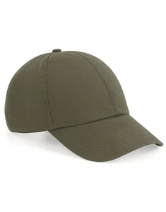 Gorra de béisbol Beechfield de algodón orgánico lisa ecológica transpirable unisex - Imagen 1 de 20