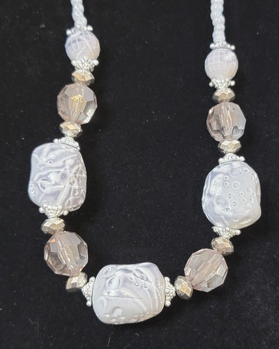 VETEMENTS Set accessori collana e orecchini regolabili con perline