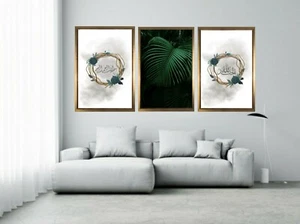 Islamische Bilder 3x A4 Poster Plakate DekoWanddeko Abstrakte Kunst ä - Bild 1 von 1