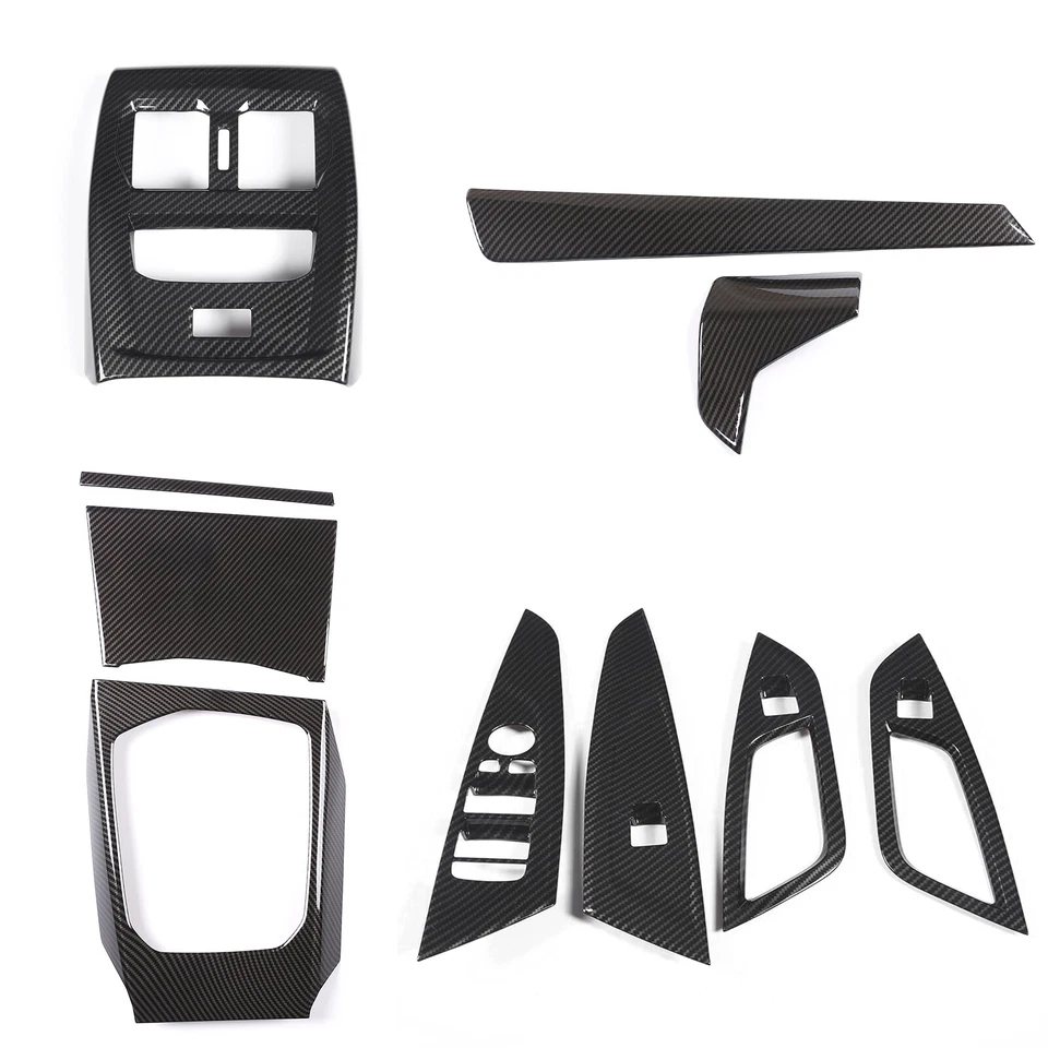 Juego de cubiertas interiores de fibra de carbono ABS para BMW 440i 430i Gran Coupé G26 21-22 Foto 1 de 4