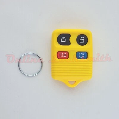 Keyless Entry Remote Alarm Replacement For Ford 4 Buttons DIY Programming - Image 1 of 4