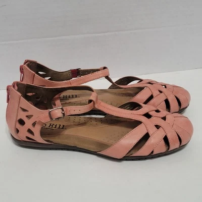Розовые кожаные сандалии Cobb Hill от New Balance в стиле рыбака размер 8,5 M - Изображение 1 из 4