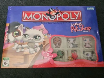 Monopoly Littlest Pet Shop Edition 2007 Complete Game With Original 6 LPS Pets - Image 1 of 2