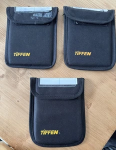 Tiffen   4X5.650  Black Pro Mist 1/8 1/4 1/2 Filters With Pouch - Picture 1 of 15