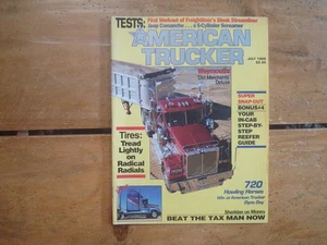 American Trucker Magazine. July 1988, Vol 9. No 8.  Western Star on Cover - Bild 1 von 7