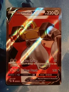 Pokemon TCG Melmetal V Pokemon Go 075/078 Full Art Ultra Rare - Picture 1 of 2
