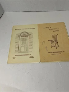 2 Antique Furniture Copies by Douglas Campbell Co. with price list - Picture 1 of 9