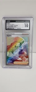 CGC 10 Caitlin 213/198 Rainbow Rare SWSH Chilling Reign Pokemon Karte - Bild 1 von 2