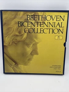BEETHOVEN BICENTENNIAL COLLECTION 5 Record Set Sym & Overtures Vol II Part 2 - Foto 1 di 5