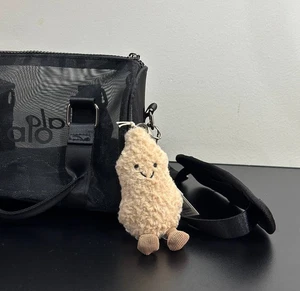 Jellycat Amuseable Peanut Bag Charm Plush Keychain Cute Soft NWT Collectible - Picture 1 of 6