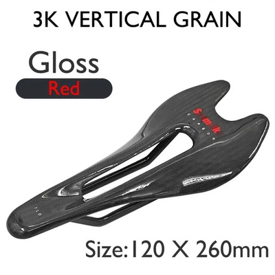 Carbon Side Gravel Saddle Ultra Lightweight MTB Compatible with 7x8,7x9mm - Image 1 of 4