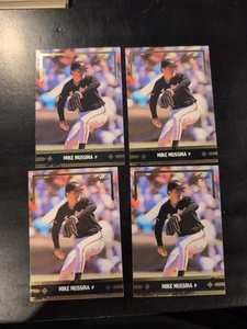 Lotto X4 Leaf Baseball Gold Rookies / Mike Mussina #BC12 1991  - Foto 1 di 11