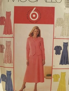 UC Jacket & Dress Sewing Pattern 4094 Princess Seam Dress Pattern - Picture 1 of 2