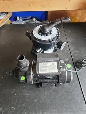 Swimline HydroTools Hydro Flo 0.25 HP Pool Motor Pump for Swimming Pools 71206 - Image 1 of 4