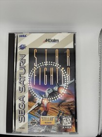 Star Fighter Sega Saturn Video Game KA-Kids to Adults Acclaim Entertainment CIB