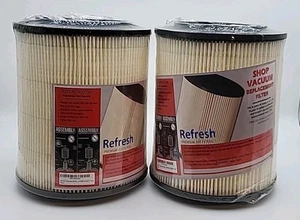Shop Vac Vakuum Ersatzfilter 5, 8, 9, 12, 16 & 20 Gallonen (2 Einheiten) - Bild 1 von 7