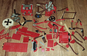 PN Lego Red Baron 10024 Used Partial Build Sculptures Incomplete No Manual