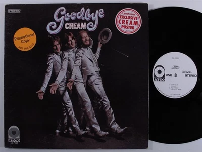 CREAM Goodbye ATCO LP VG+ wlp gatefold with poster b - Bild 1 von 3