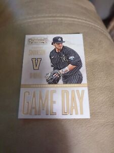2015 CONTENDERS BASEBALL GAME DAY  DANSBY SWANSON  RC  #1  BRAVES