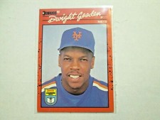 1990 Donruss Learning Team Dwight Gooden New York Mets