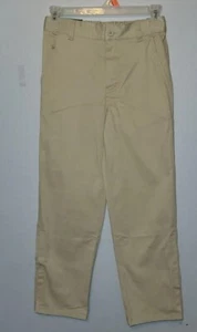  NWT 10  French Toast Khaki Adaptive Pants Adjustable Elastic Waist  - Picture 1 of 5