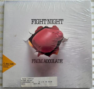 Fight Night From ACCOLADE, Commodore 64/128 Jeu - Photo 1/2