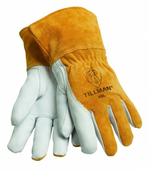 Tillman 48l MIG Welding Gloves Large 1 Pair Grain Goatskin Cowhide
