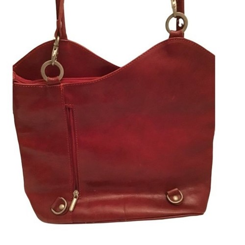 Vintage Ruby Red Valentino Handbag