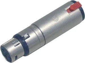 XLR Female to 6.35mm Stereo Locking Jack Socket Adaptor - Picture 1 of 3